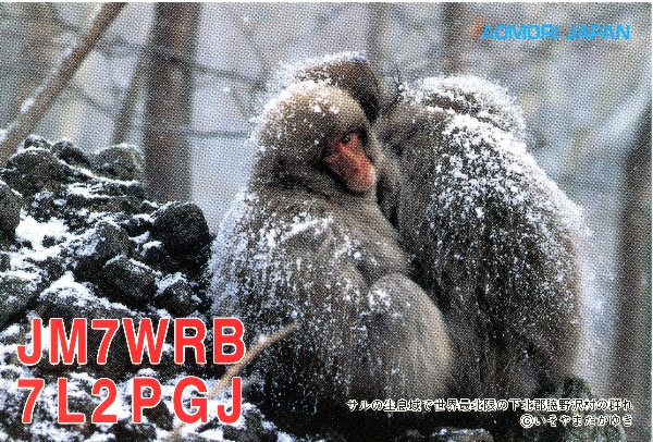 7L2PGJ QSL card